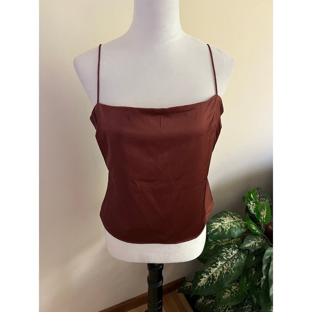 Abercrombie & Fitch Satin Tank